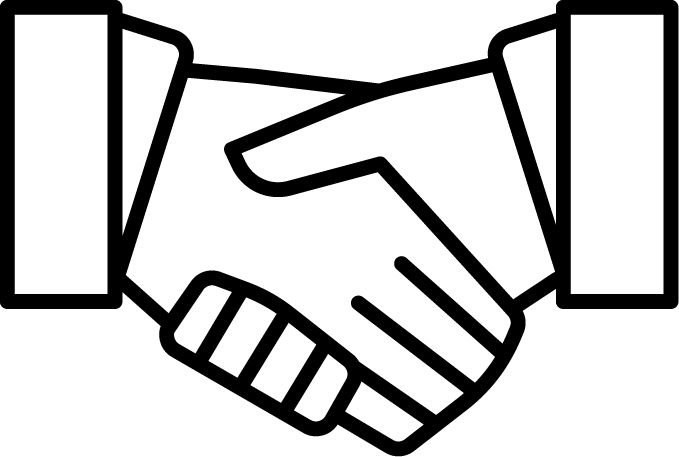 UCSB handshake icon